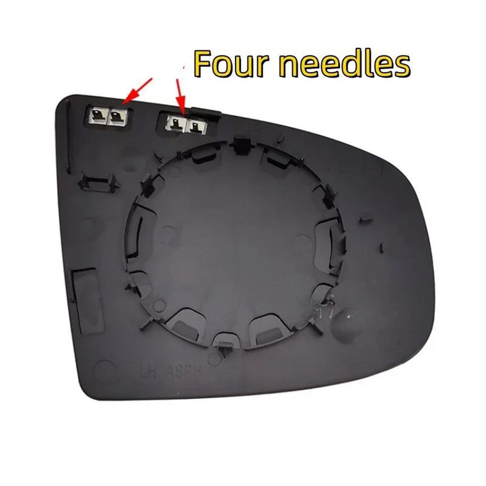 Pour X5 Pour X6 Pour E70 Pour E71 Pour E72 Rétroviseur En Verre Chauffant Voiture Côté Gauche Droit Miroir Rétroviseur Voiture Verre Angle Convexe(Left 4 insert)