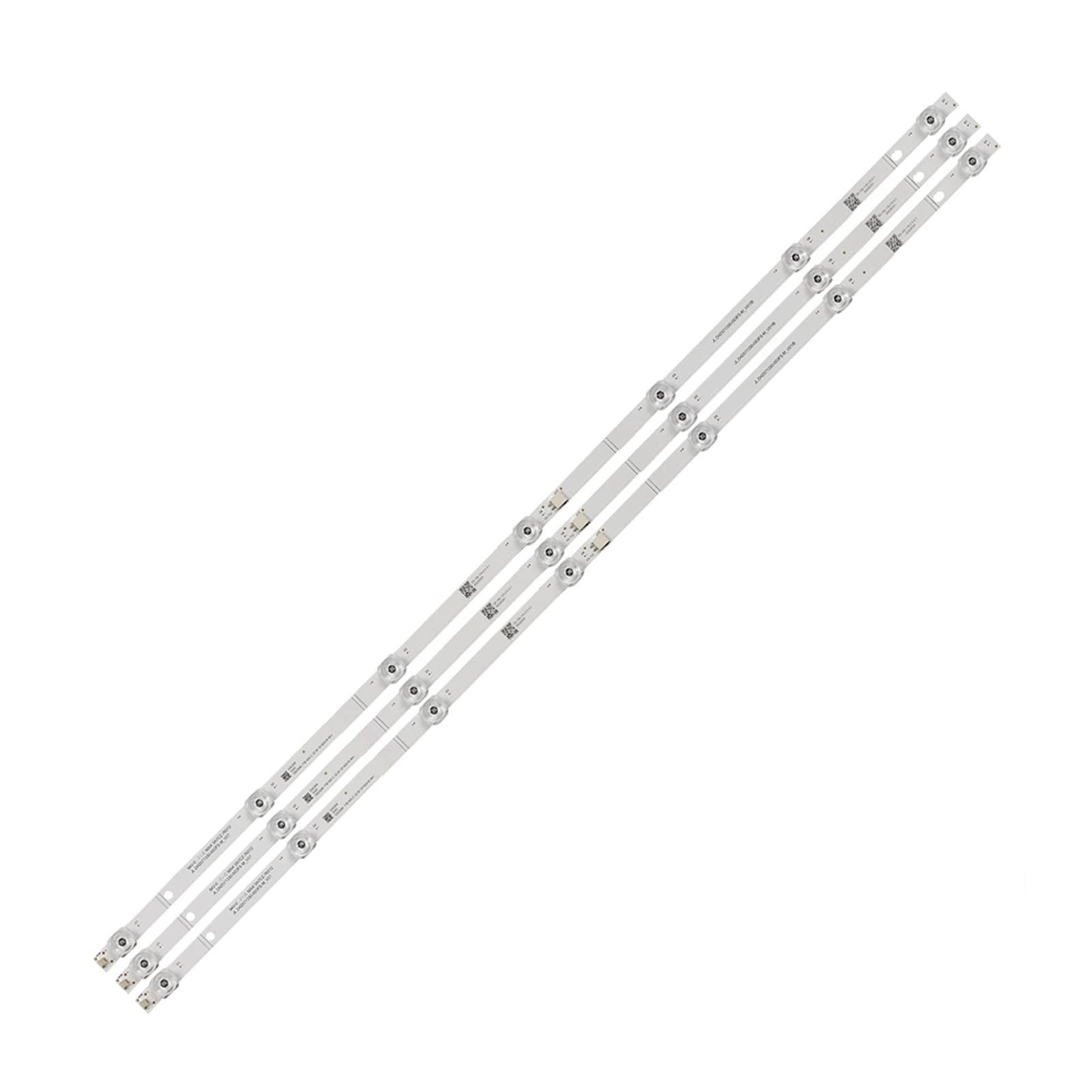 3 Stück/Kit LED H43B7100 H43B7100UK H43BE7000 43A6101EE HD425V1F71-T0K1 HL43J802 SVH425A05 HD425V1U51-T0L1 JL.D42571330-003FS-M-V01 LED-Hintergrundbeleuchtungsstreifen(1 Sets - 3 Pieces)