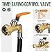 Alloxity Propane Refill Adapter for 1 lb. Tanks, 3FT Propane Refill Adapter Hose, Sturdy 1lb Propane Tank Refill Adapter, 1 lb Propane Tank Refill Adapter, Propane Bottle Refill Adapter