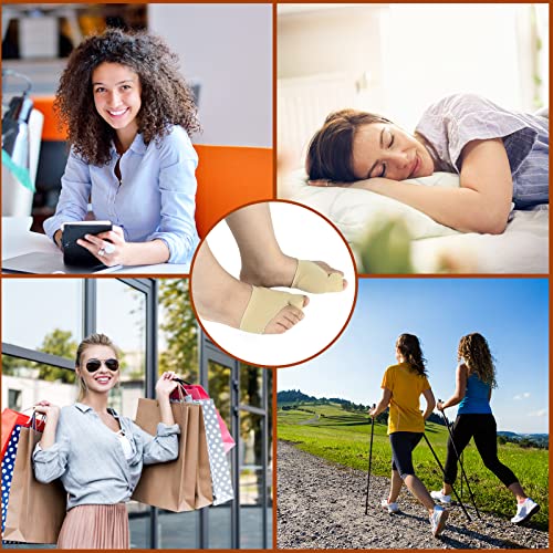 Bunion Pain Relief, Bunion Socks Hallux Valgus Corrector For Women And Men-Big Toe Straightener For Hammer Toes Big Toe Joint Orthotic Bunion Splint Brace (Beige, 1 Pairs) (Beige, 1 Pairs) #TOP6