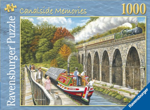 Ravensburger Canalside Memories 1000 piece jigsaw puzzle