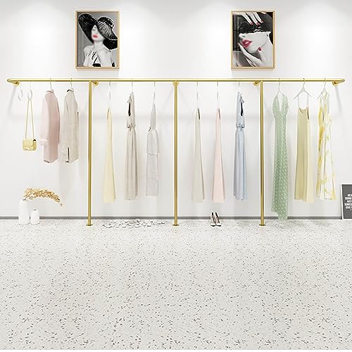 Cintre créatif en métal suspendu pour aménager un dressing mural moderne à la maison