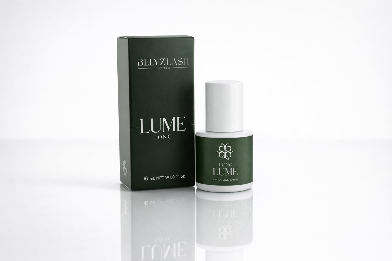 Lume Colle pour Extensions de Cils Hypoallergénique sans Latex, Tenue Longue Durée, Tous Niveaux