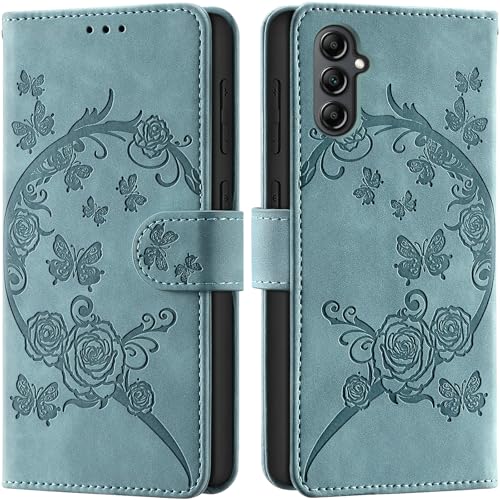 Wallet Case for Samsung Galaxy A14 4G / A14 5G Green