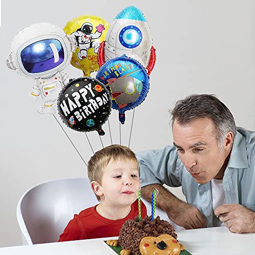 Ungfu Mall Set di palloncini spaziali con razzo