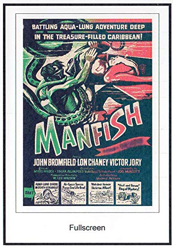 ManFish 1956 All Regions reproduce películas antiguas sin problemas de compatibilidad