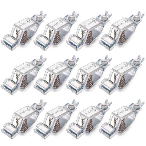 Sabary 12 Pcs Heavy Duty Alligator Clips, Compatible with BU-24APN