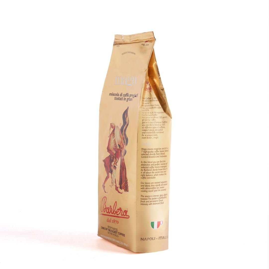 Caffe Barbera - ziarna kawy (mago - 7 początków, 1 kg)