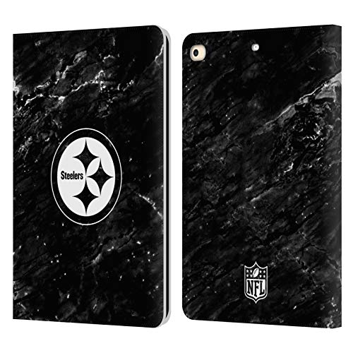 Carcasa de cuero para iPad 9.7 de los Pittsburgh Steelers que evita rayones y caídas en tu tableta