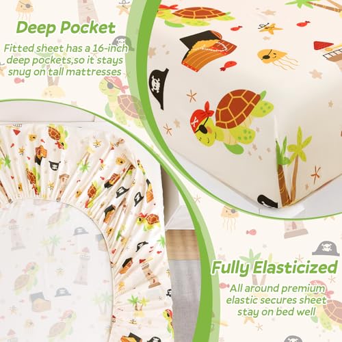 ChicView Twin Size Kids Sheets Set, 3 Pieces Bed Sheet Sets for Children - image 5