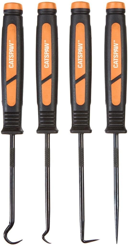 Mayhew Tools 479-60003 4 Piece Dominator Mini Hook & Pick