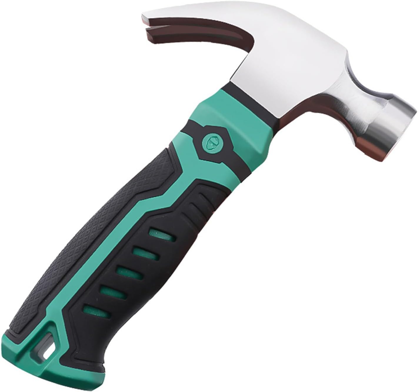 Ergonomic Grip Compacted Multifunction Hammer for Nailing Prying and Repair Tasks with Grip and Edged Hammer