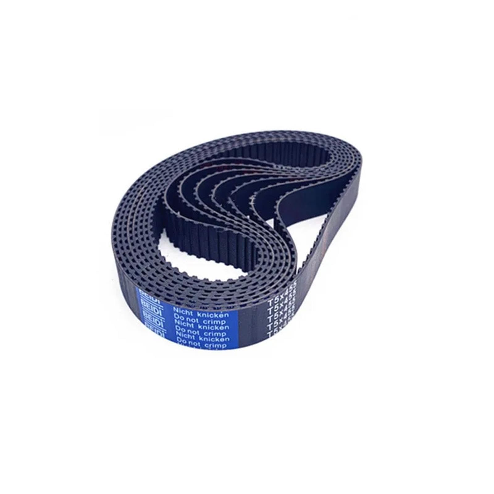 Correa dentada caucho T5 bucle cerrado paso 5 mm