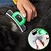 FinoPet Hundebürste Mittelgroße Hunde - Unterfellbürste Hunde, Effiziente Fellbürste Hund Unterwolle - Praktische Unterwolle Bürste Hund Kurzhaar, Leicht zu reinigen, Ergonomisch, Rutschfest (Größe M)