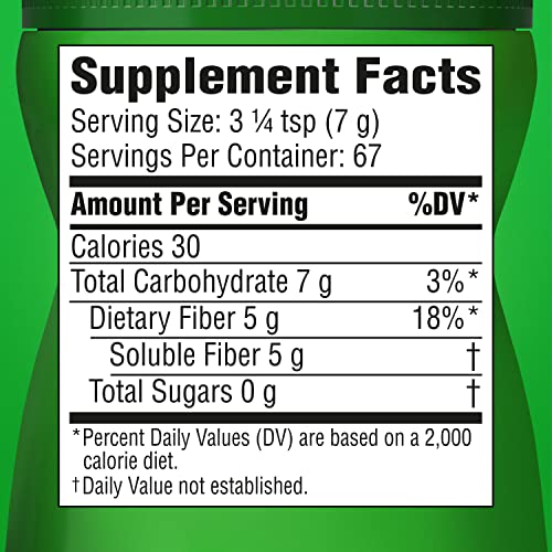 Benefiber Healthy Shape Prebiotic Fiber Supplement Powder for Digestive Health, Daily Fiber Powder - 67 Servings (17.6 Ounces) - Image 7
