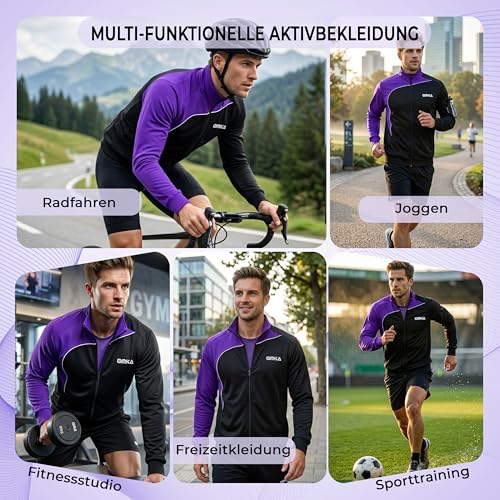 Veste de survêtement pour homme Optima stretch stretch coupe-vent - 6