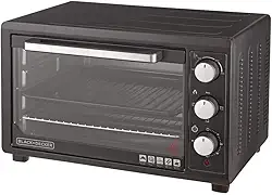 BLACK+DECKER Forno Elétrico, Ideal para sua Cozinha, 3 Níveis para Bandeja, Timer 60 Minutos, Potência 1800W, Modelo FT50P, 50L, 110V