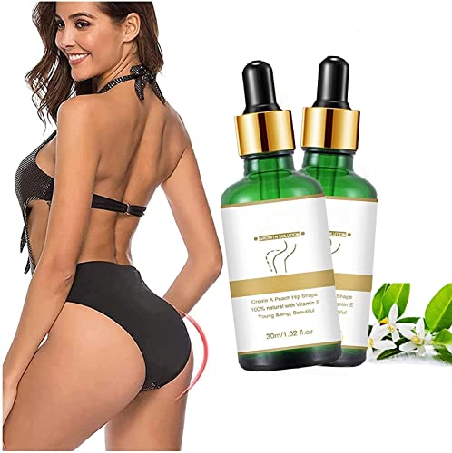 Qbxsdth 2 pcs Hiplift Buttocks Essential Oil, Sexy Hip Buttock Enlargement Oil, Butt Firming Enhancement Essential Oil for Women, Sexy Hip Buttock Enlargement Cream Lift Up Buttock