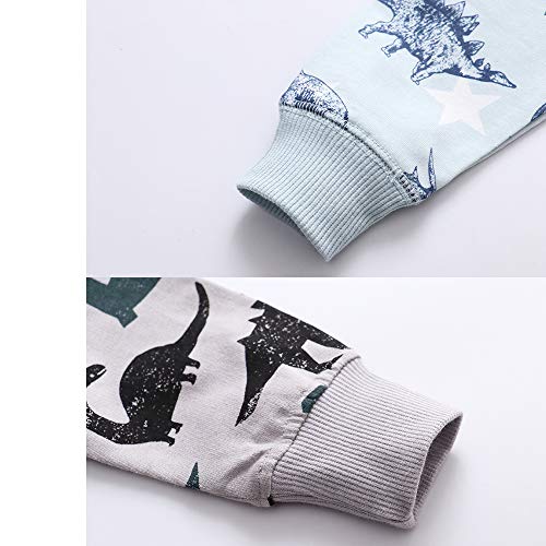 Image of Toddler Boys Crewneck Sweatshirt, Cotton Long-Sleeve Pullover Cartoon Print