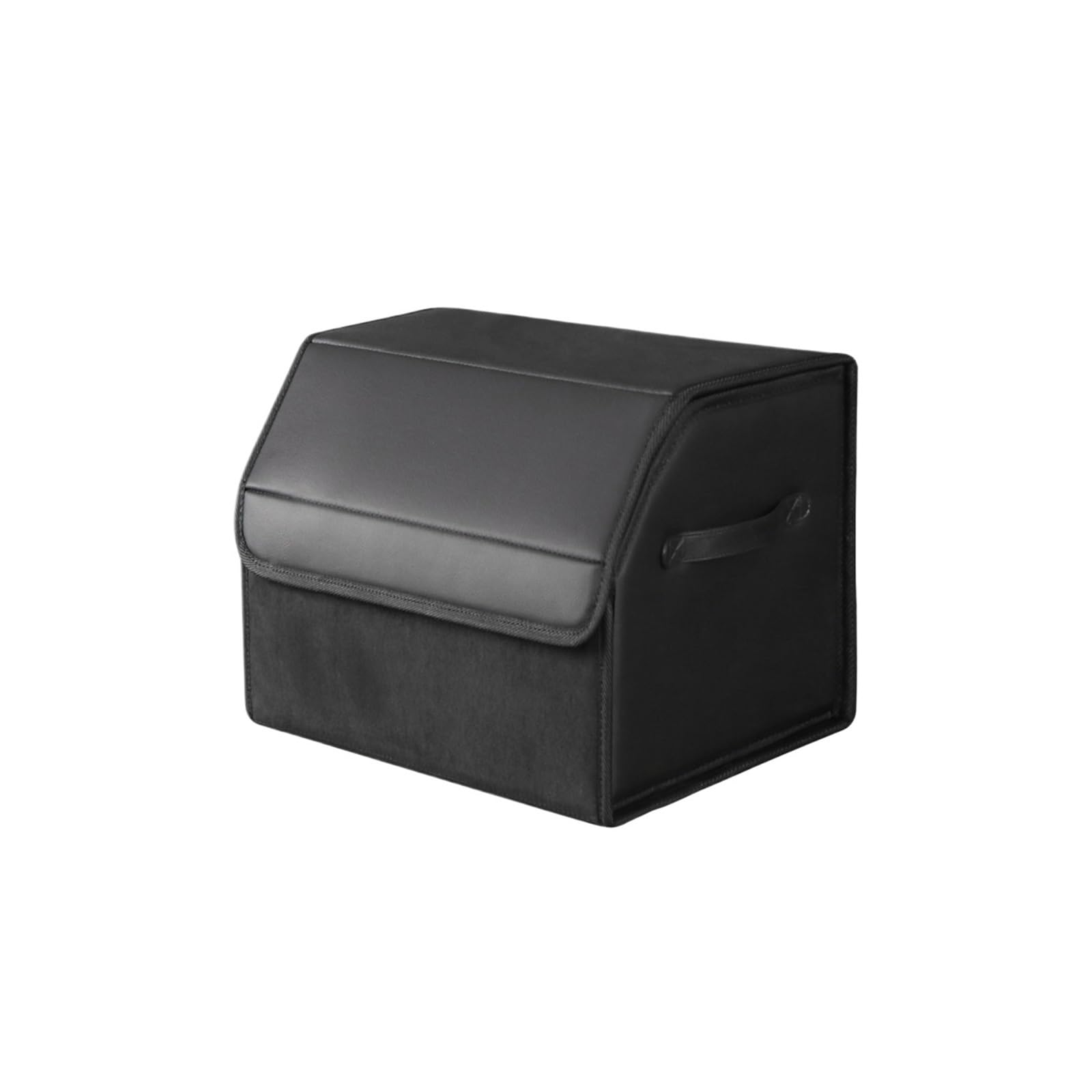 Car trunk storage box Big capacity Multifunctional suede car Folding Storage Box(Green)