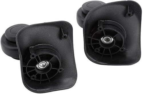 Fafeims 2 unids PVC Trolley equipaje rueda de repuesto maleta giratoria ruedas de repuesto accesorio