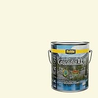 Vista 82 de Rodda Paint CASCADIA ZERO Interior Semi-Gloss Paint & Primer in One, Quart, Gold Tweed