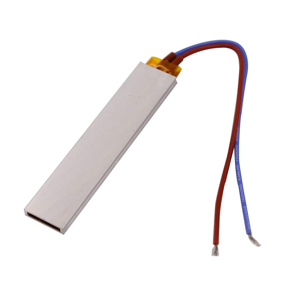 FMN-Box, 2 Stück, 100 x 21 x 5 mm, PTC-Heizelement 220 V, Heizkörperthermostat aus Aluminium, Keramik-Abdeckung (Farbe: 270 Grad, 150 W, Größe: 220 V)
