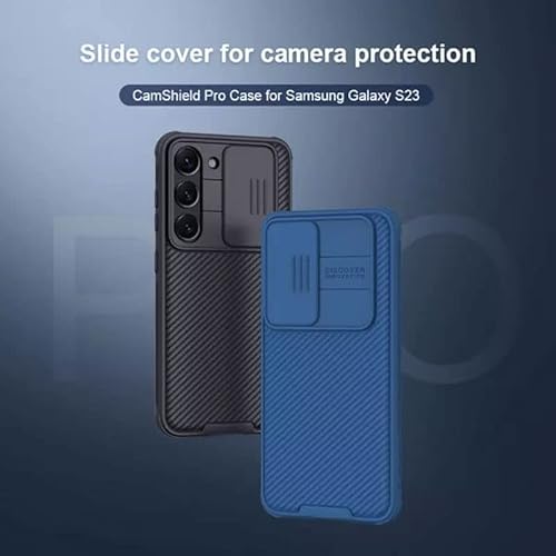 Capa Anti Impacto Nillkin Modelo Camshield Pro compatível com Galaxy S23 (6.1 Pol) (Preto)