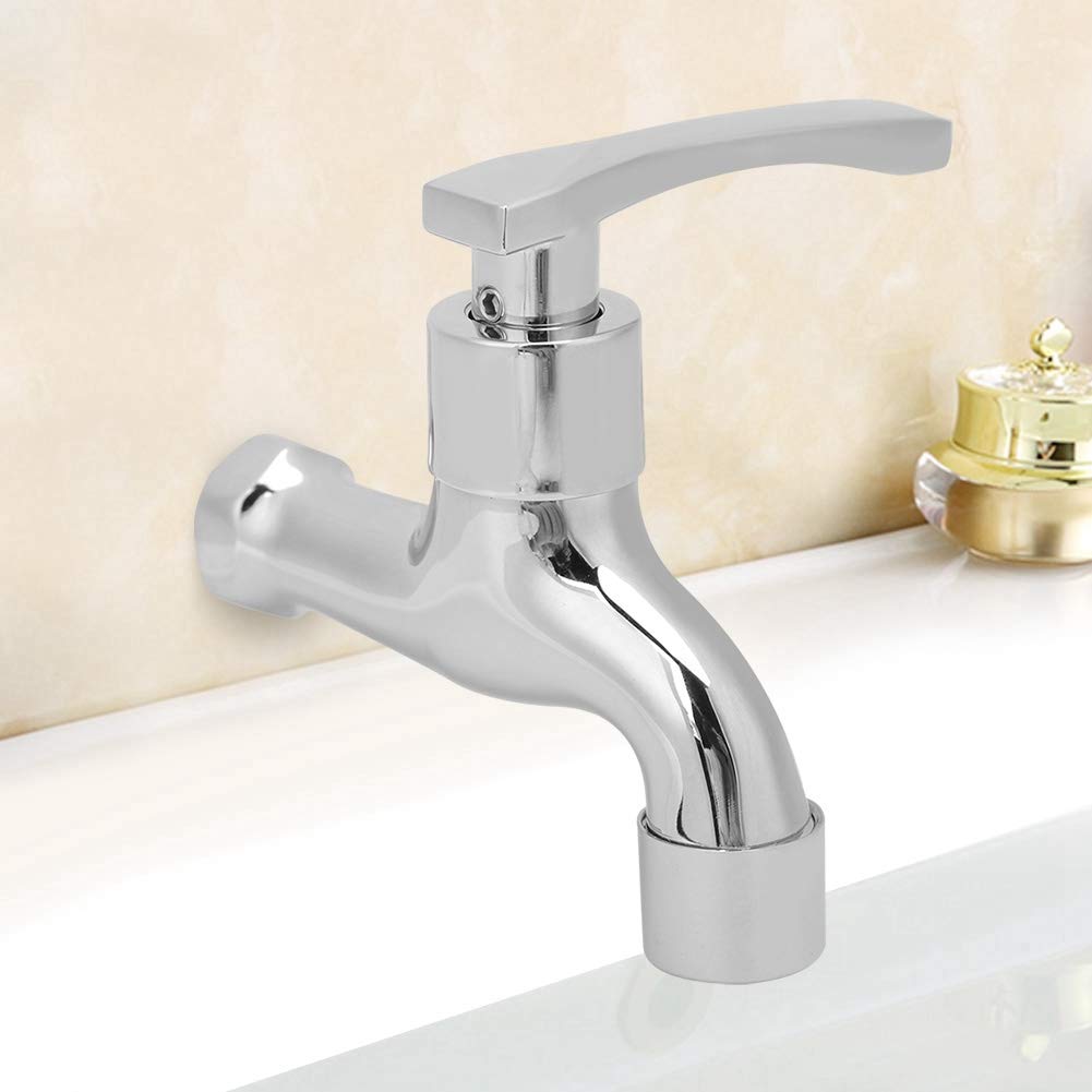 Zinc Alloy Household Washing Machine Faucet Sink Basin Water Tap Bathroom Vessel Sink Faucet Bathroom Sink Faucet Single — view 8