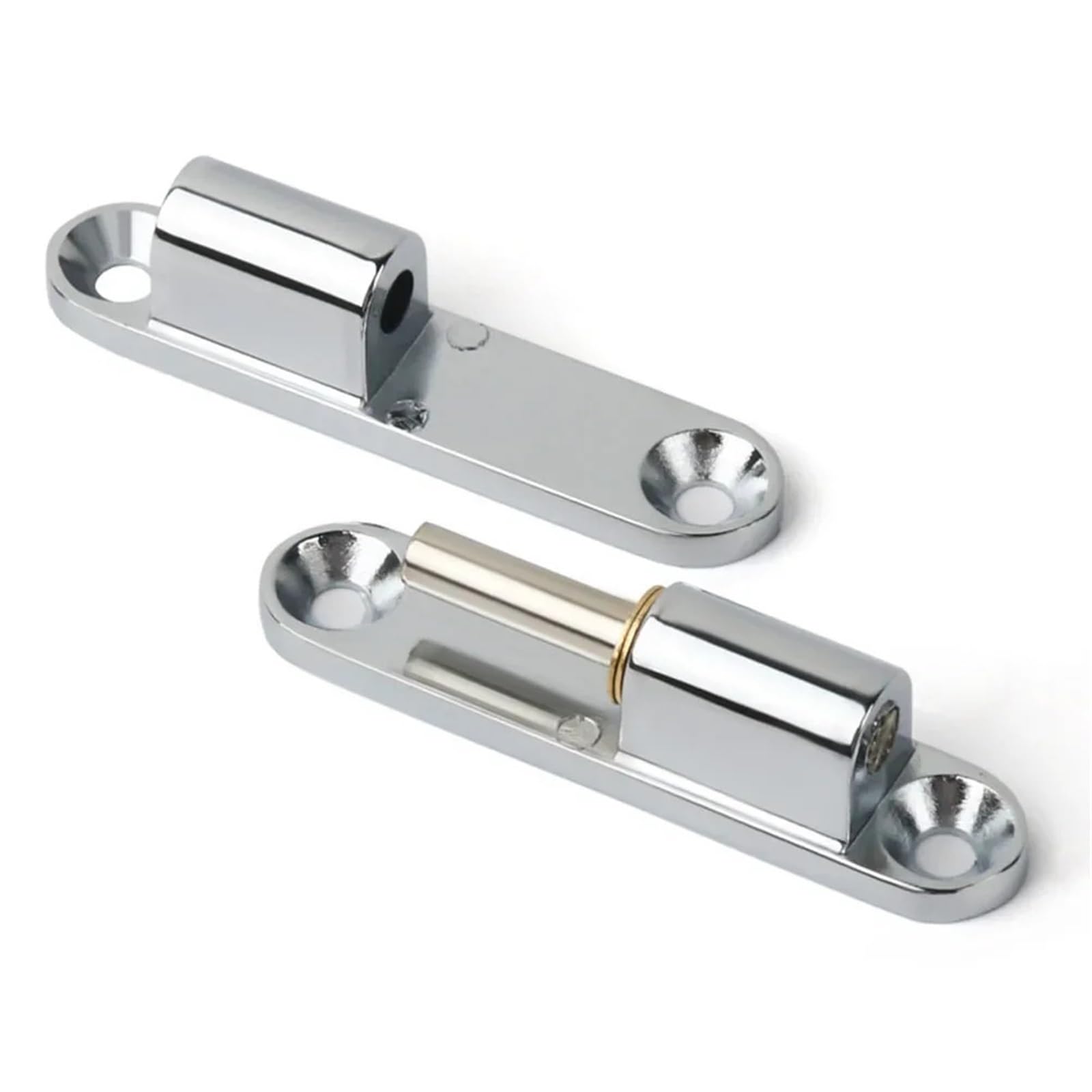 Cerniere Invisibili per Porte 2 Pezzi Cerniera Staccabile Scatola elettrica Industriale Cerniera Porta Armadio Staccabile in Lega di Zinco Argento Armadio Cerniera 180 Gradi mobili(60mm)
