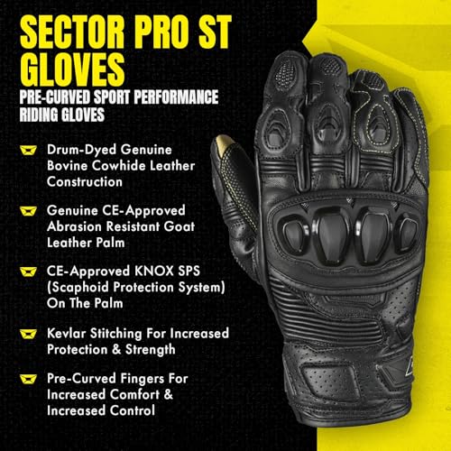 Cortech Sector Pro Short Cuff Gloves