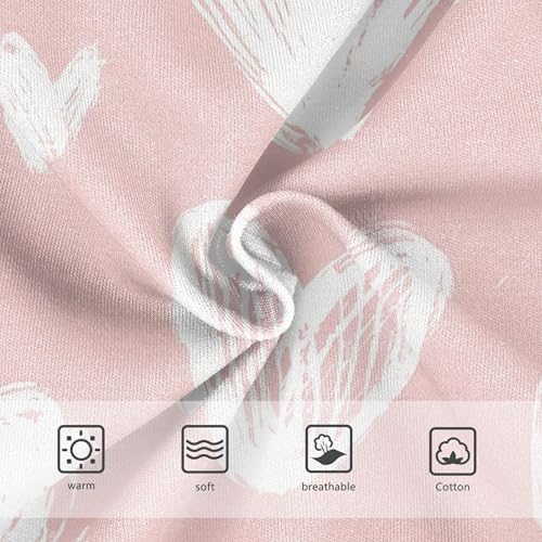 Cartoon Toddlers Underwear Floral 2t Cotton Cute Panties Girl Hearts Pink Valentine Day Undies Kids Briefs3