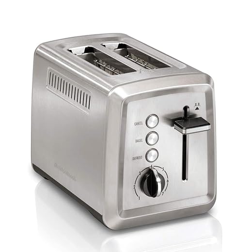 Hamilton Beach Torradeira Inox 2 fatias, Inox, 220v