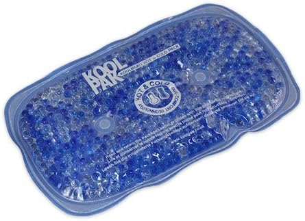 Koolpak Koolbead Reusable Hot and Cold Gel Bead Pack - Small (12.5 x 21cm)