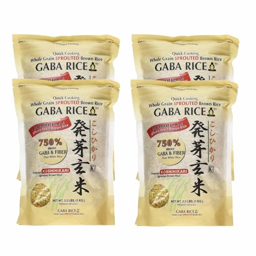 GABA Sprouted Brown Rice 2.2 lbs 4 Packs image 3