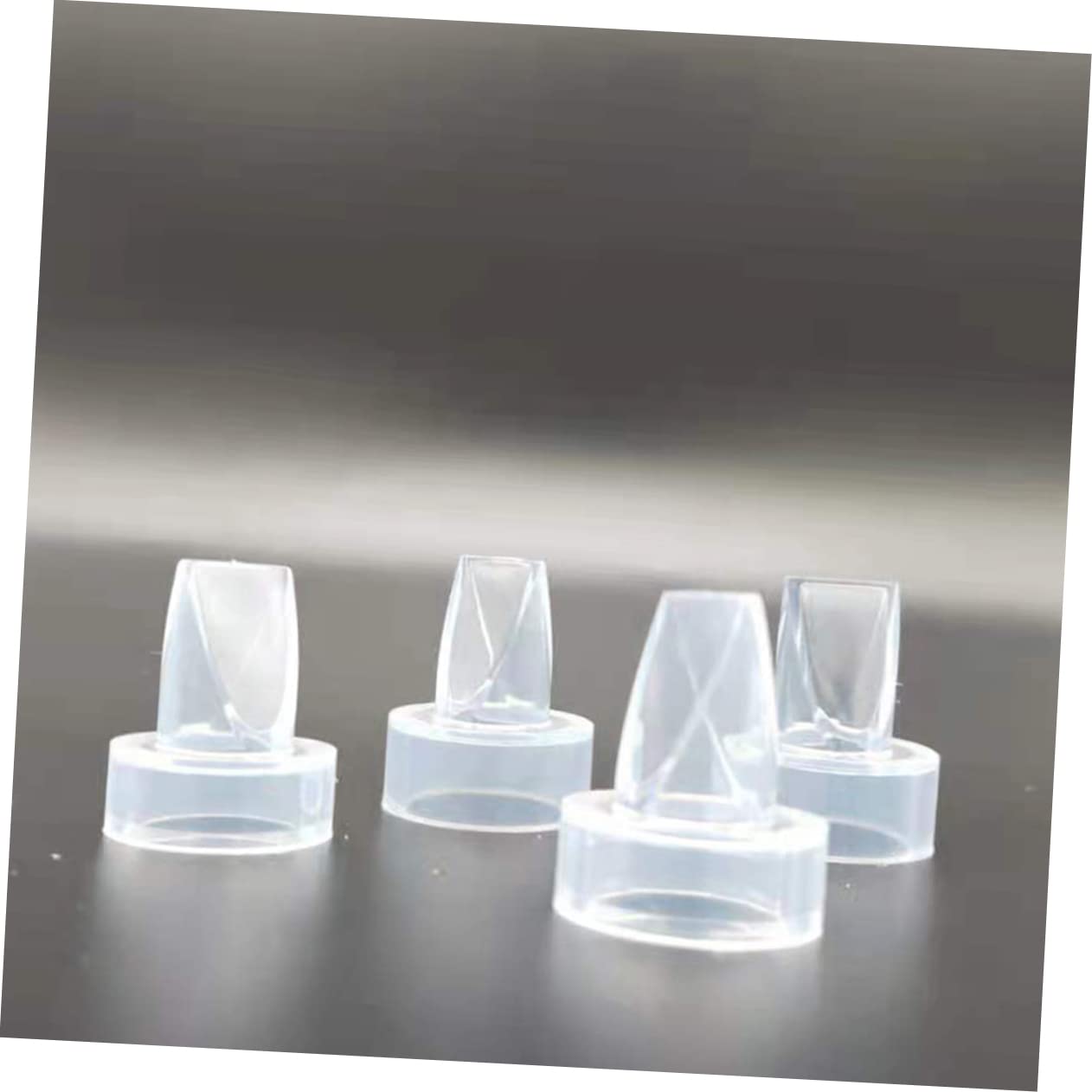 ibasenice 40 Pz Per Tiralatte Valvole Del Bicchiere Di Raccolta Valvole a Becco D'anatra Del Tiralatte Valvola Di Ricambio a Becco D'anatra Manuale Gel Di Silice Prodotto Bambino