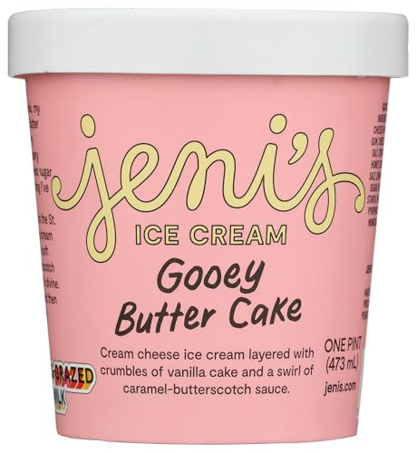 Jenis Splendis Ice Creams Gooey Butter Cake Ice Cream 16 oz (Frozen)