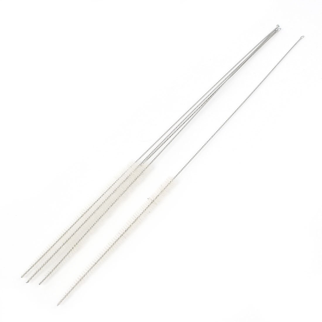 Laboratory 5ml Measurement Test Tube Bottle Cleaning Brush 47cm 5 Pcs