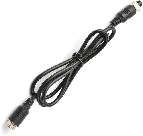 Cable de extensión de aviación de 4 pines para cámara de visión trasera CCTV, camión, remolque, cámper, autobús, autocaravana, monitor de respaldo