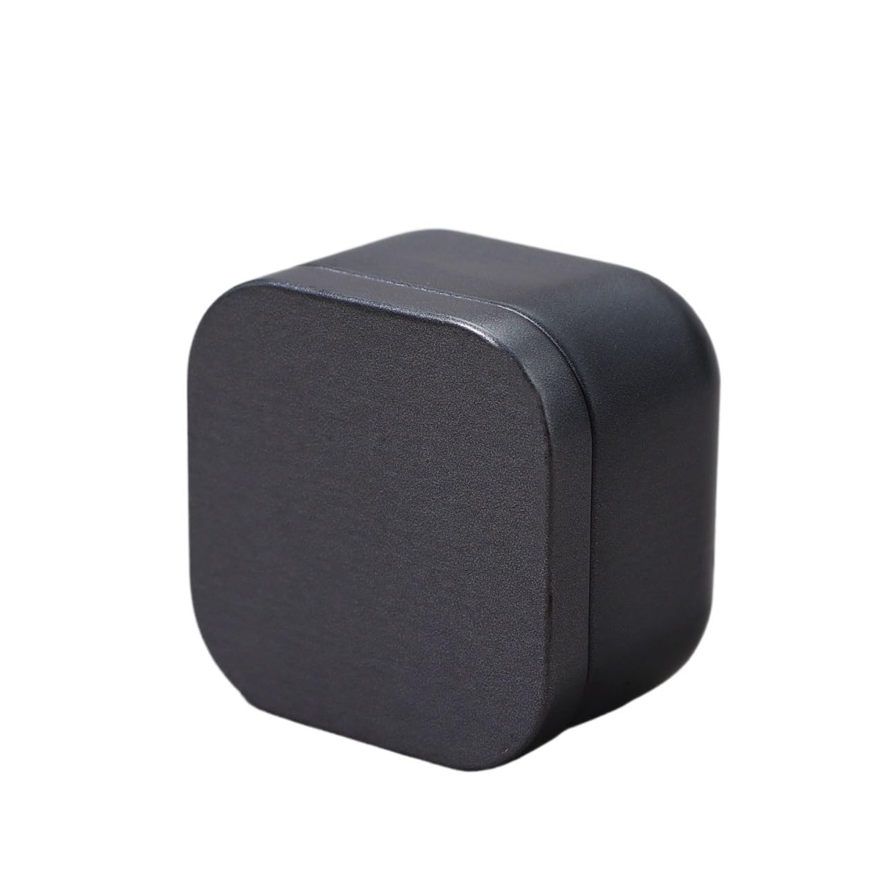 Caja de té Contenedor de almacenamiento de té a granel, olla pequeña cuadrada de hierro blanco, simple vacío, almacenamiento de cocina, caramelo, servicio de caja de té(I)