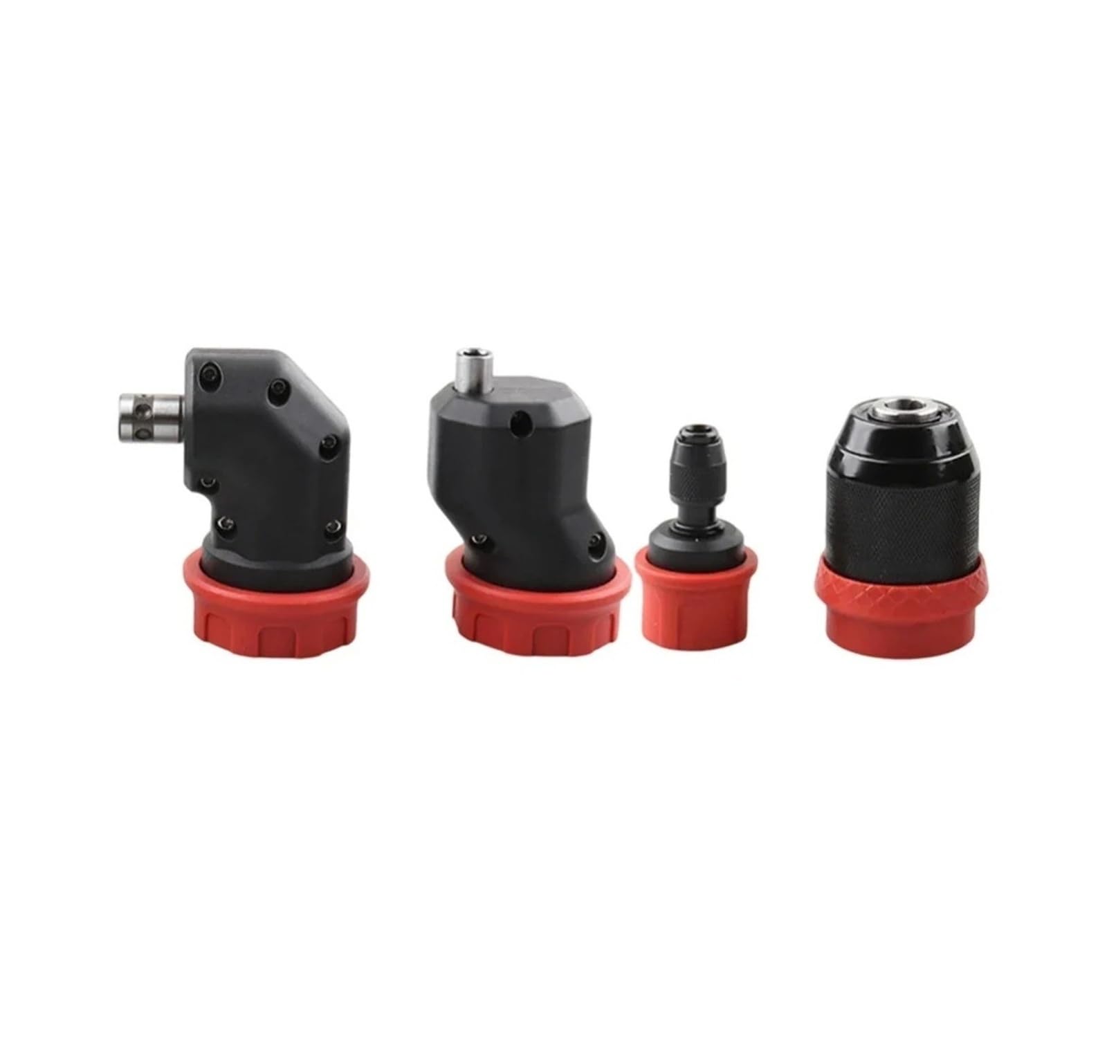 Quick Release Drill Chuck Adapter For 6.35mm Shank Cordless Electric Power Tool Conversion Parts(Angle Head)