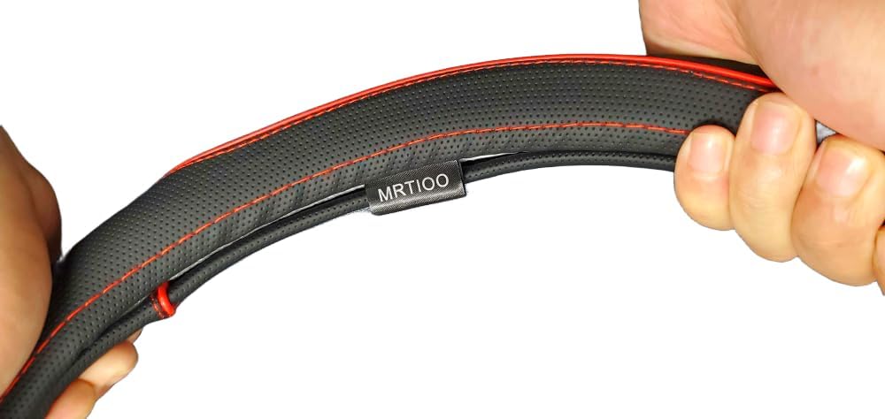 Soft Microfiber Ice Silk Elastic Steering Wheel Cover, Cold or Hot Universal 15 inch, Fit Suvs, Vans, sedans, Cars, Trucks