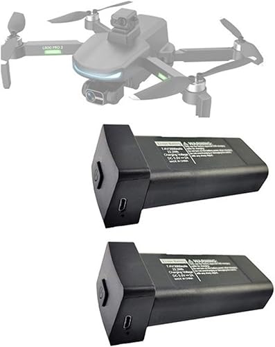Batería de dron para LYZRC L800 Pro 2, 7.4V 3000mAh, negro, 1/2 piezas, pieza de repuesto