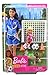 Barbie Soccer Coach Playset with Brunette Soccer Coach Doll, Student Doll and Accessories