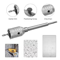 SDS Plus Bohrkrone | Ø 125 mm | Länge 350 mm | Dosenbohrer für Beton, Stein, Ziegel | Profi-Werkzeug für Bohrhammer | langlebig & präzise – Ansicht 5