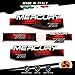 Generico Two Stroke ELPTO Kit d'autocollants pour moteur Marino Fuoribord Mercury 75 CV