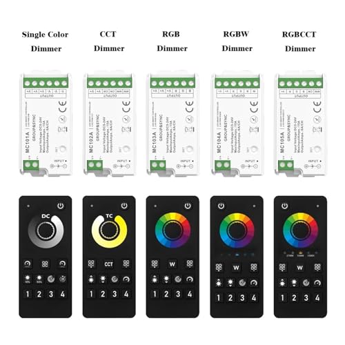 Contrôleur LED haute performance avec pavé tactile capacitif 5V-24V