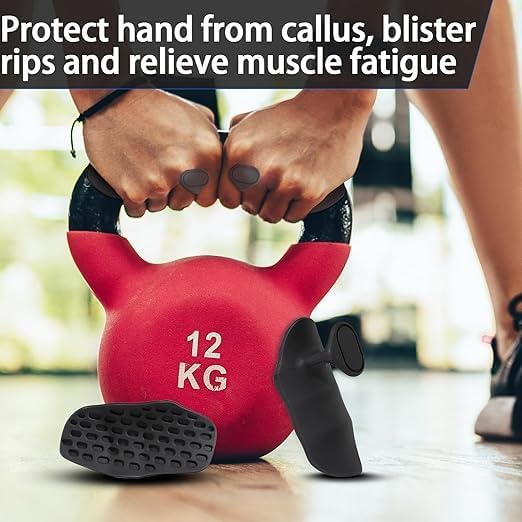 Image of Weight Lifting Hand Grips,Gym Gloves for Boys and Girls with Strong Wrist Support,Anti-Slip Rubber Plam Protector for Deadlifting,Pull-ups,Dumbells,Strenth Training&Gym Workout Steps and Hooks