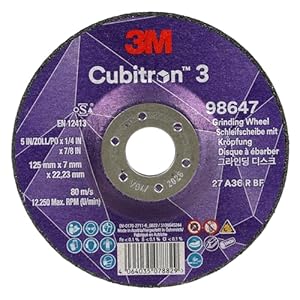3M Cubitron 3 Schruppscheibe 36+ 125 mm 10/Pack