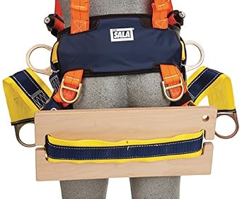 3M DBI-SALA Delta Bosun Chair Harness 1108125, Large, ANSI Z359.1, OSHA 1910.66, OSHA 1926.502